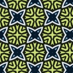Flower Shape Splicing Cross Sh