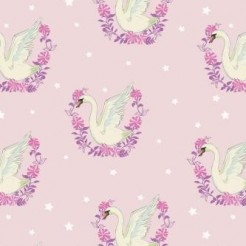 Beautiful Wreath Of Swans