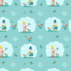 Gnome Planting Garden