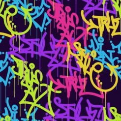 Casual Street Graffiti