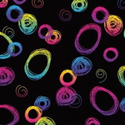 Fluorescent Gradient Circle