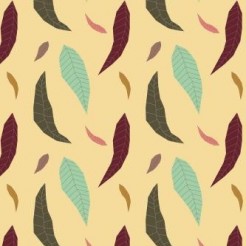 Withered Leaves In Autumn