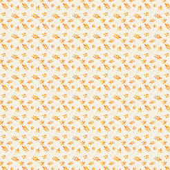 Hand Drawn Orange Leaves