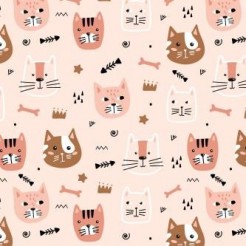 Arrow Kitten Fish Bone