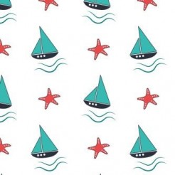 Leisurely Sailing Sailboat