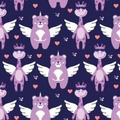 Smiling Bear Cool Giraffe