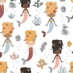 Beautiful Hair Mermaid