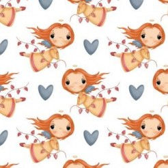 Melancholic Little Girl Angel