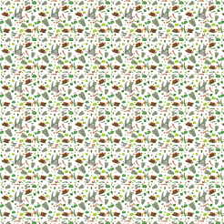 Cartoon Forest Crocodile