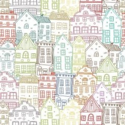 Colorful Sketch Houses