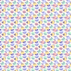 Line Butterfly And Dots