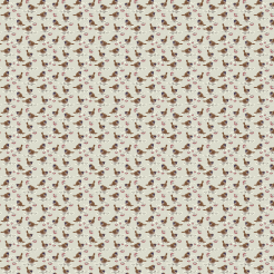 Cartoon Winter Sparrow