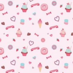 Pink Desserts And Candies