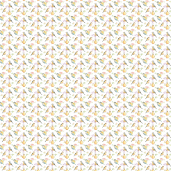 Watercolor Bird And Flowers