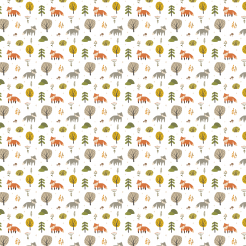 Cute Animals In The Autumn For