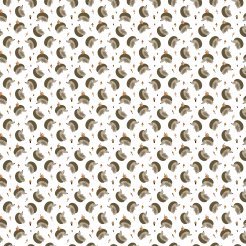 Cute Mushroom Hedgehog