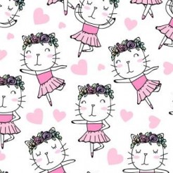 Beautiful Cat Dancing Ballet