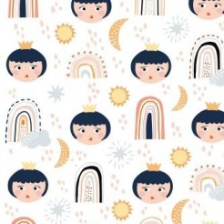 Princess With Big Head And Cro