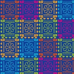 Bright Flower Tile Style