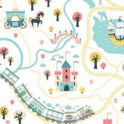 Childlike And Cute Castle