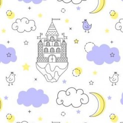 Fantasy Castle In The Sky