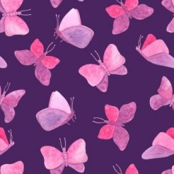 Watercolor Bloom Butterfly