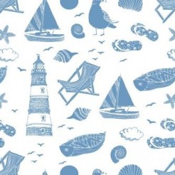 Boat Sailing Lighthouse