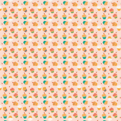 Colorful Powdered Sugar Cherry