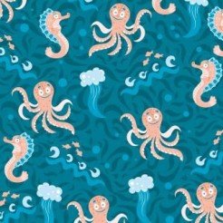 Octopus And Seahorse