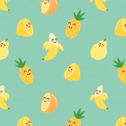 Funny Expression Juicy Fruit