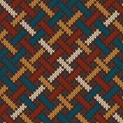 Cross Stripe Knit