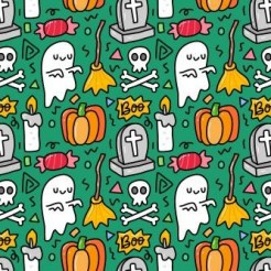 Cartoon Tombstone Candle