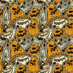 Evil Pumpkin Begging For Candy
