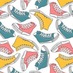 Retro High-top Sneakers