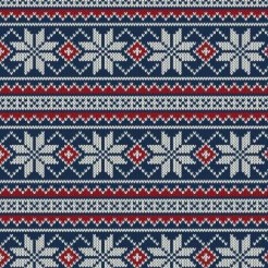 Christmas Snowflake Scarf