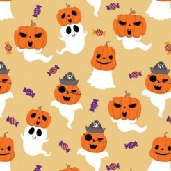 Ghost Disguised Pumpkin Monste