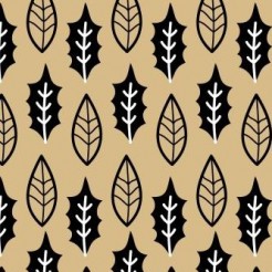 Cute Leaves With Lines