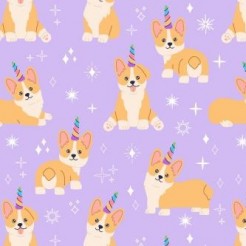 Shiny Corgi Birthday Party