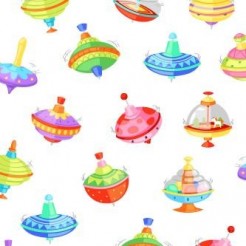 Colorful Rotating Music Box