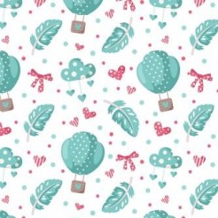 Beautiful Hot Air Balloon Feat