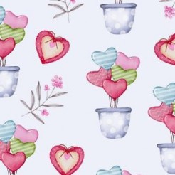 Balloon Decorative Potted Plan