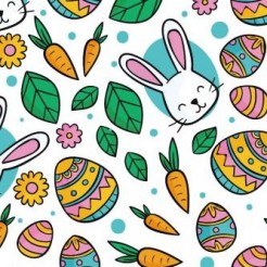 Cute Little White Rabbit