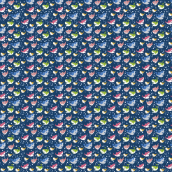 Colorful Shark Family