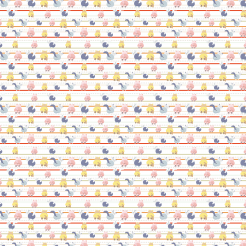 Colorful Cat With Buttocks