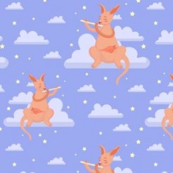 Kangaroo Mother Plays Flute