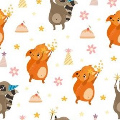 Cute Squirrel Raccoon