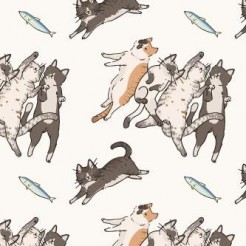 Snatch The Little Fish Cat