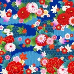 Bright Japanese Flowers