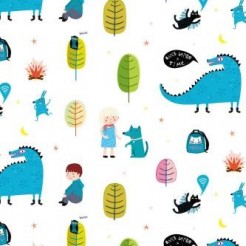 Children Love Dinosaur Statues