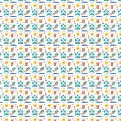 Hand Drawn Summer Beach